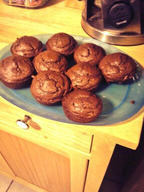 Finished muffins! They are so good!