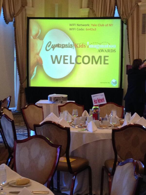 InsideEditionPR's tweet photo. We were on hand at the #cynkids awards with our own @MeganAlexander1! She did a great job hosting! @CynopsisMedia http://t.co/ionE6vqdw6