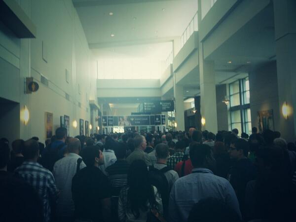 nathangourley's tweet image. So many people at #devcon #devcon13 #devcon2013