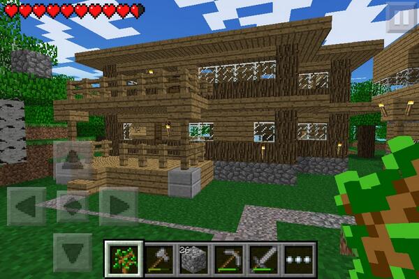 Paotatooo's tweet image. When boredom strikes, finish building your house. 👍 #FeelingArchitect #MinecraftNation