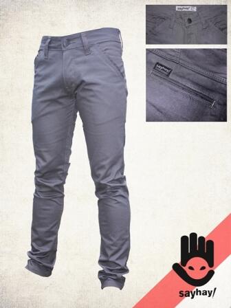 "CHINO GREY" | IDR. 200K |  Order: 081223690900