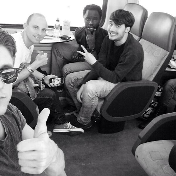 Heading to London again! We're going to RECORD with Sacha Skarbek (Train, Adele) in REK Studio's!! Hellyeahh!!!!