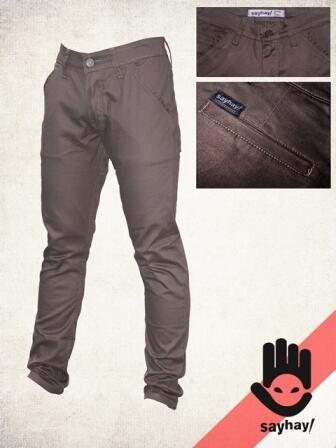 "CHINO BROWN" | IDR. 200k | Order: 081223690900