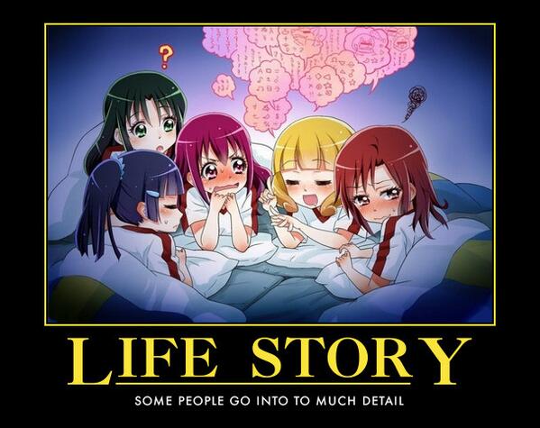 LifeIsNotAnime's tweet photo. This is what happens when an otaku talks about anime! ;) http://t.co/CMPkbkrpuM