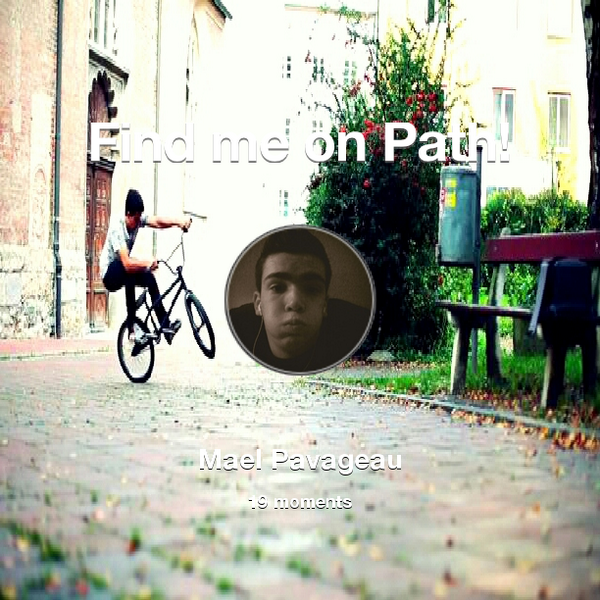 maelbikes's tweet image. Find me on #Path now! Go to: path.com! #thepersonalnetwork