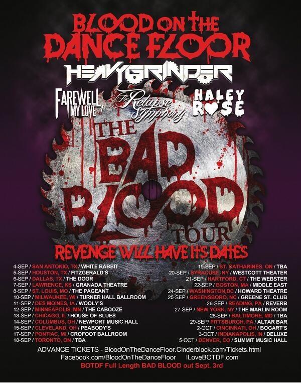 StreetTRS's tweet photo. Will you be going? #BandBloodTour <3 ~ZombieRebel http://t.co/wYe3flyfN6
