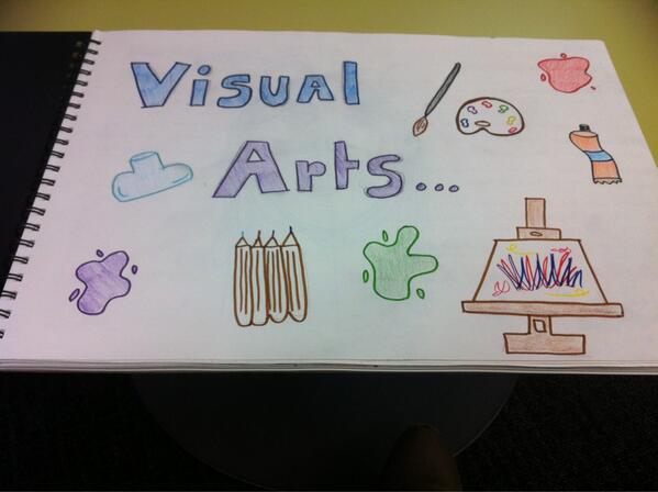 DoniaF94's tweet photo. Last class of Visarts :( #frontcover #vistarts13 http://t.co/3wLme3KLGS