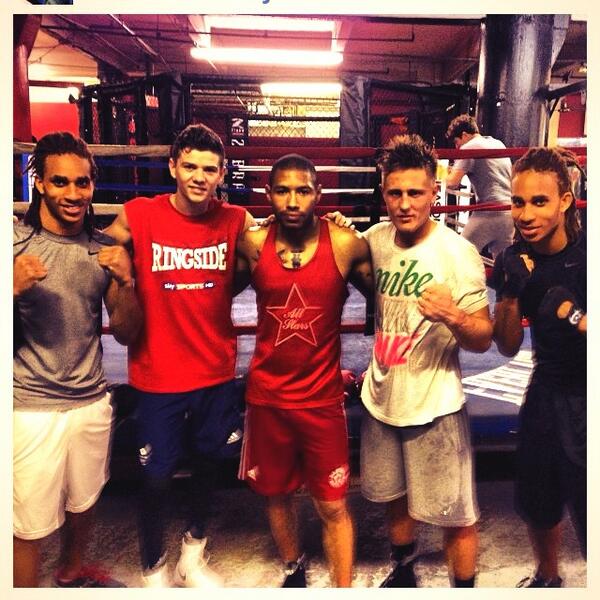 luke11campbell's tweet photo. The English are taken over. #boxing usa! http://t.co/iewK1wTb00