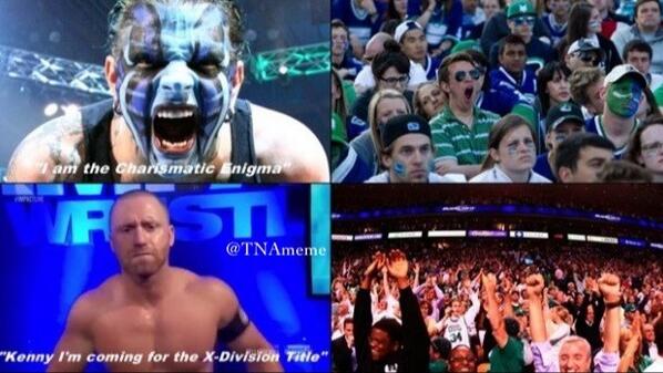 TNAmeme's tweet photo. Created This Meme few Months Ago! @JEFFHARDYBRAND @iPeteyWilliams #ImpactWrestling #TNAwrestling #WrestlingMemes http://t.co/lSGPoKbXAd