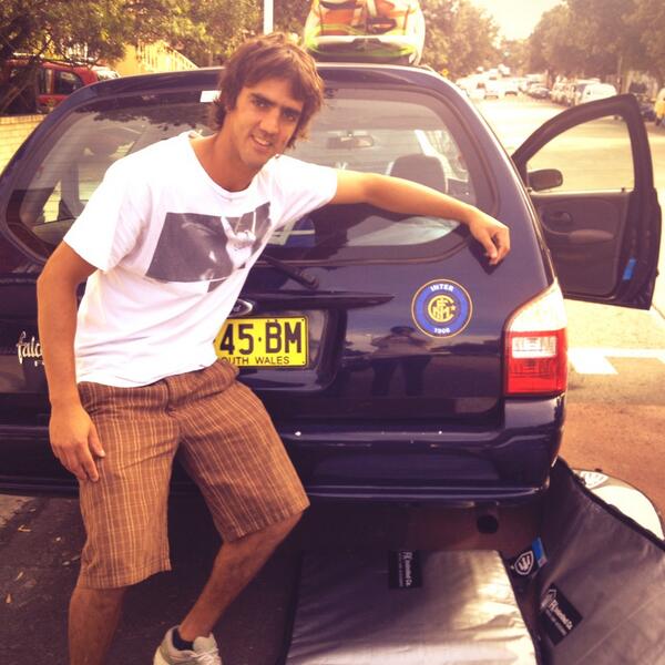 InterFC2006's tweet photo. “@TonyMeabe: Arrancando el road trip #EastCoast @InterFC2006 http://t.co/To98CPybKw” Te queremos y extrañamos goleador!!!