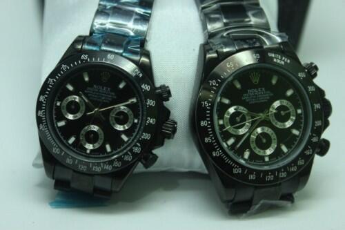 grosir_jam's tweet photo. NEW ROLEX DAYTONA FULL BLACK 420rbu http://t.co/lOw7HSSwVh