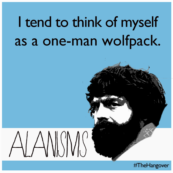 #Classic Alan. Want more? See #TheHangover Part III in theaters now.