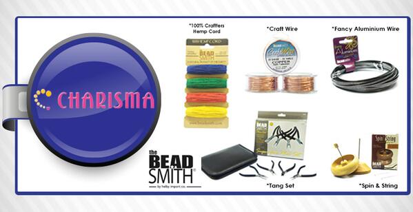 the beadsmith only at charisma accessories. charismaku.com
