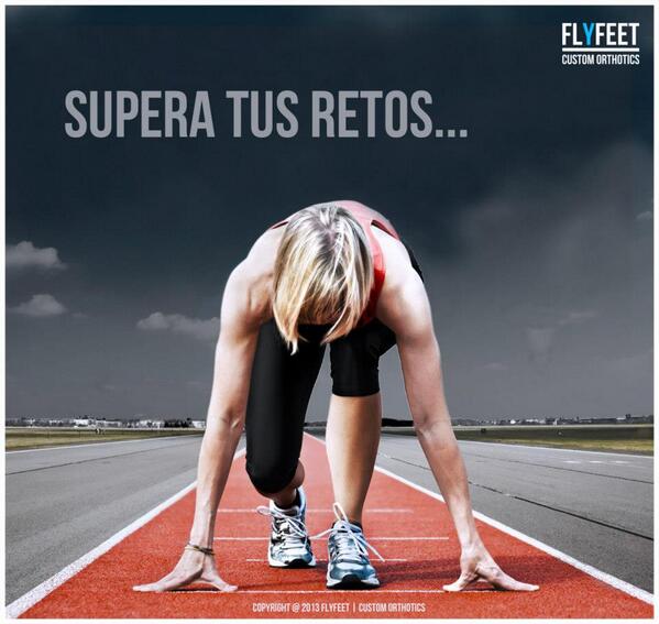 FlyfeetSpain's tweet photo. Te ayudamos a alcanzar tus retos deportivos @FlyfeetSpain  #Deporte #Pie #Ortopedia http://t.co/dzHogp3kPr