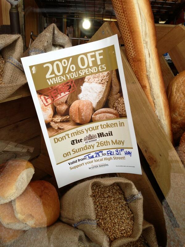 Redeem the offer at either store next week