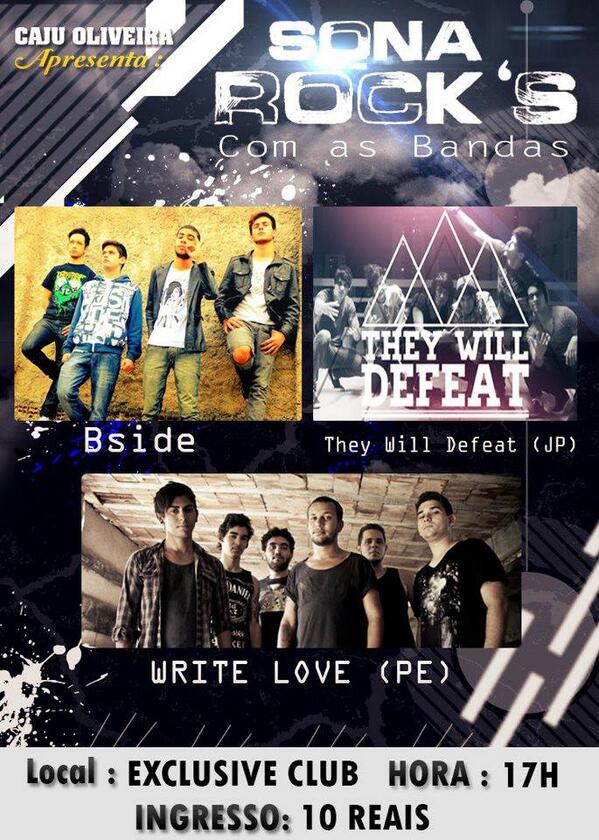 FrasesBside1's tweet photo. É amanhã, vai ser lindo. E não esqueçam, tu levando quatro amigos, o teu ingresso é grátis. http://t.co/lVsd89rnpV