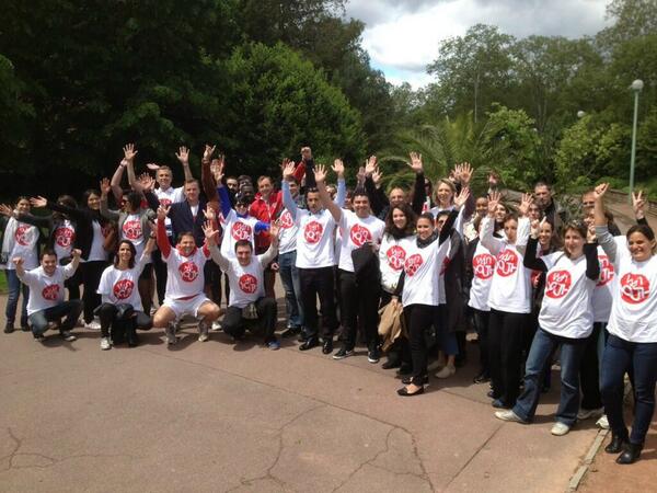 AdeccoFrance's tweet photo. Bravo à tous les participants d'Adecco @Win4Youth pour leur implication sportive en faveur des jeunes défavorisés ! http://t.co/h4tzbifBFu