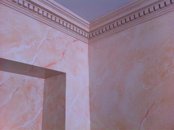 FabTammara's tweet photo. @TradesFirst @ShameerDShah @MitchTheTaxMan @quickerprinter @BarringtonLight  my faux marble and glaze cornice ;) http://t.co/TZ127dLFl8