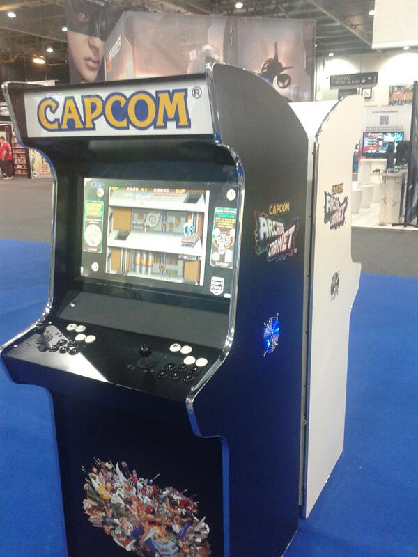 CapcomEurope's tweet photo. Want to win this? Tweet your pic next to it at MCM using the tag #capcom30th http://t.co/OQFSFuTEpr and follow @Capcom_UK
