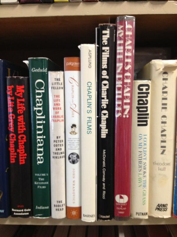 Great selection of Charley Chaplin books!
