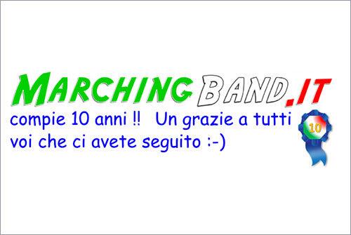 Italian news site about marching bands celebrates tenth anniversary bit.ly/RQ7HF7