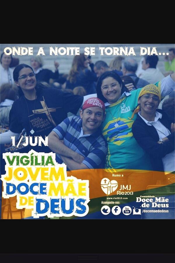 pemarciojose's tweet photo. @VigiliaJovemDMD Vc, EU e @brasilcdmd @bruna_apires @Deyverrson @cinthiafaustino @EventosDMD @je_gomess @WendellCdmd http://t.co/YhudZ2jmtI