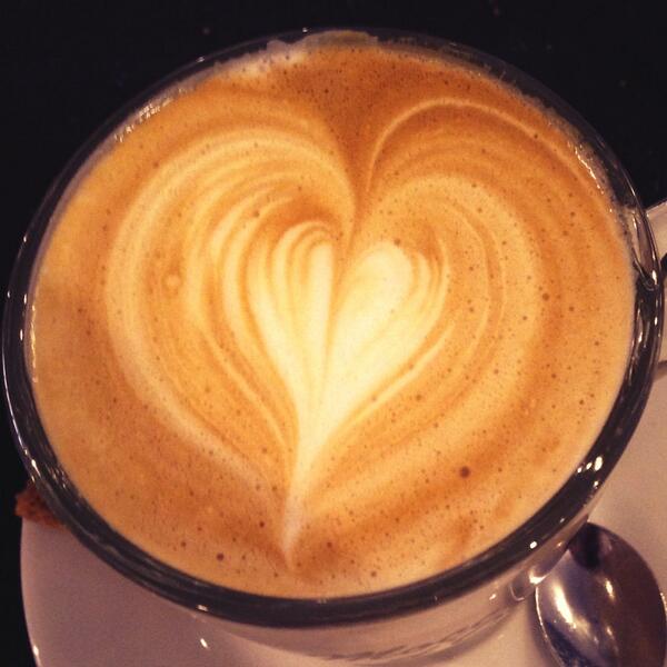 De koffie wordt steeds mooier!! #hetoogwilookwat