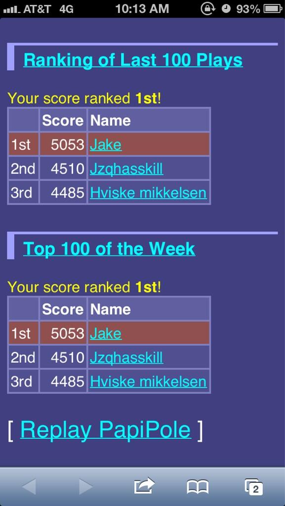 jStansy's tweet image. Yeah that's right. Number one in the world in Papi Pole! #winning #trackstate #Pow