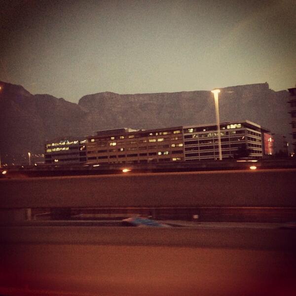 CheckersSA's tweet photo. The sun sets on a fabulous 2nd day at the #gfws2013 show Cape Town #CheckersTheatre http://t.co/GkzTPSFeC0