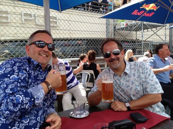 Beer qualifying at #monaco  GP