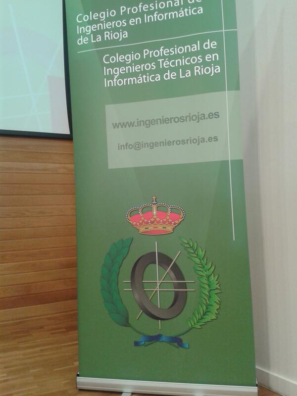 cciinfor's tweet photo. Los colegios de #EsIngenieria con los #ingenierosrioja en presentación de sus colegios http://t.co/Tbk4ZZggrm
