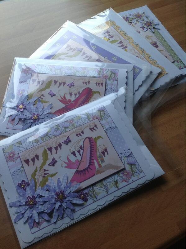 C_P_Design's tweet image. Can't thank @CreateCraftTV and @Spellbinders enough for helping me create our latest range of stunning cards! C x