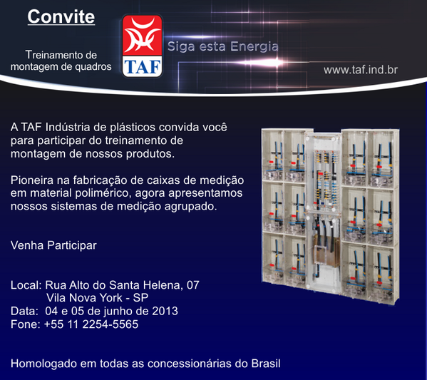 TafPlasticos's tweet photo. Treinamento de Montadores 04 e 05 de junho http://t.co/29F0vuoBSd