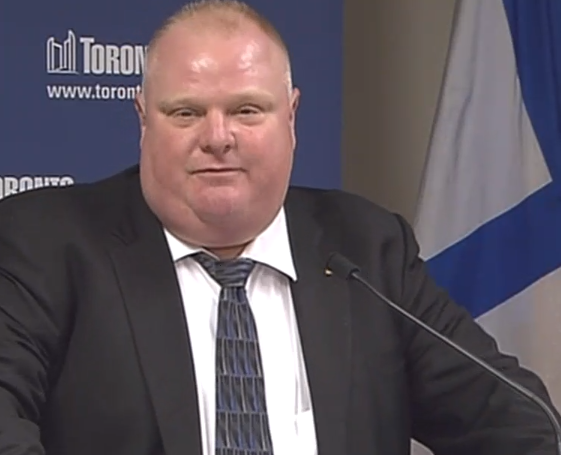 TORONTO MAYOR FORD: "It's business as usual at City Hall" after denying accusations of smoking crack.