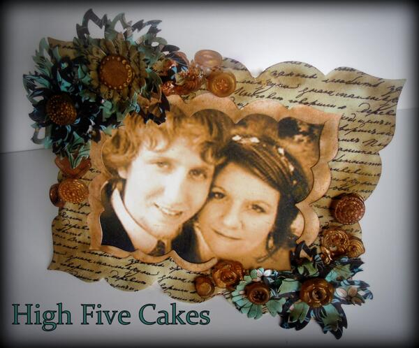 Edible picture in frame using some of my favorite products!!!
#icingimages #Thesugarartinc #Simicakes