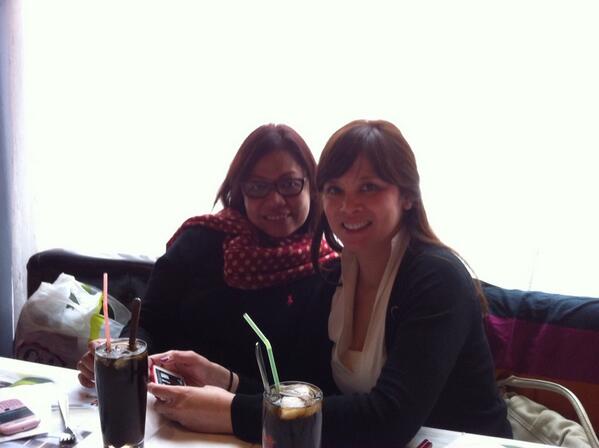 cathygalung's tweet photo. With @wmolin at Zurich http://t.co/mvXWT7L58P