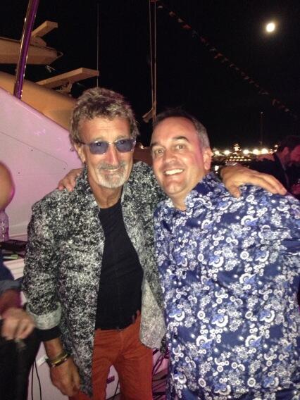 #monaco GP with Eddie Jordan!