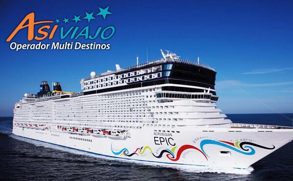 AsiviajoPTY's tweet photo. Disfruta del Caribe a bordo del Increíble Norwegian EPIC con salidas desde Miami  todos los sábados de Nov. y Dec. http://t.co/ElxyiyoYb9