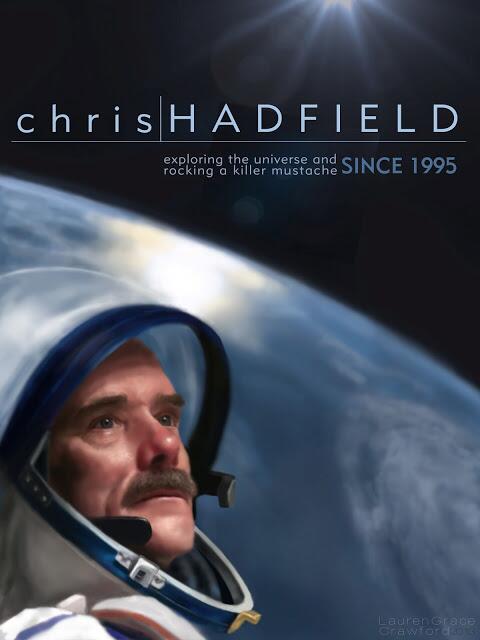 Cmdr_Hadfield's tweet image. To inspire art in others is a rare reward. Thanks to Lauren Crawford for sharing her talent.