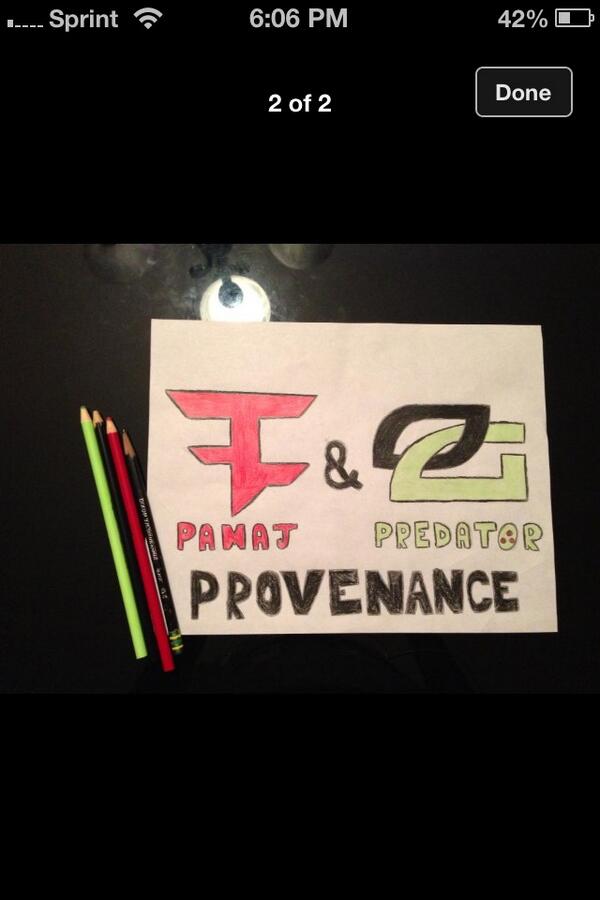 ItsSol's tweet photo. @M40A3Predator @FaZePamaj my friend @NamesArrjay made this for you guys. We can't wait for the montage "Provenence" http://t.co/rMDuoBCvHj