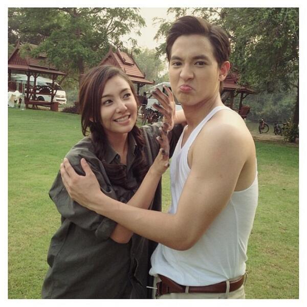 fingunmak's tweet photo. ใครชอบคู่"เจมส์จิ-เบลล่า" RTเลย http://t.co/fTjGCzEWV5