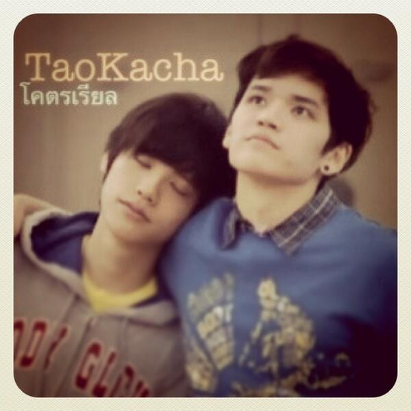 fingunmak's tweet photo. ใครชอบคู่"เต๋าคชา"RTเลย http://t.co/v4TBqXjlfA