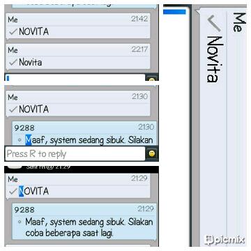 adeline1826's tweet photo. buka kekaLahan @NovitaDewiXF yg buat sy kecewa,tp kenapa vote sll gagal&amp;itu dialami oleh seMua yg akan vote novita?! http://t.co/tI9qnDjIXr