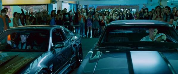 TokyoDriftMovie's tweet image. Here’s a sneak peak at 1 of the 1st scene clips from #Fast7 @TheLucasBlack