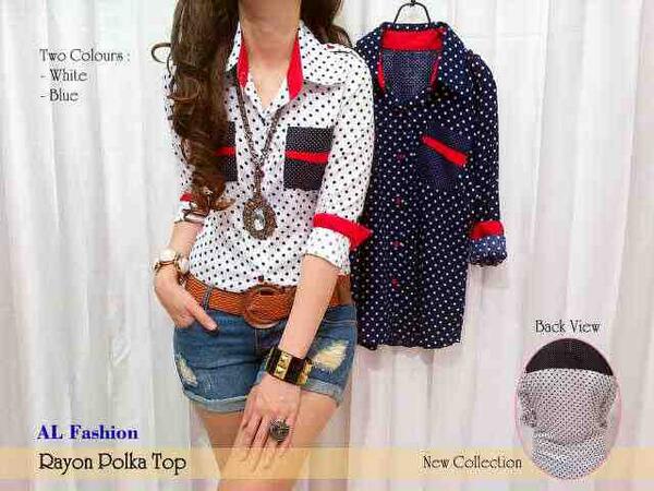 New ALBANA Fashions (@new_albana_f) on Twitter photo Ready only left 1 colour shirt !! Navy Blue polkadot design with pocket. Material cotton rayon Fit to L. <a href="/46rb/">Ronny Brose</a> Ready only left 1 colour shirt !! Navy Blue polkadot design with pocket. Material cotton rayon Fit to L. <a href="/46rb/">Ronny Brose</a>