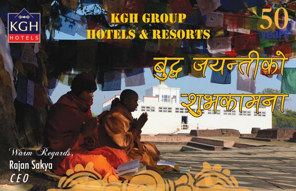 KghThamel's tweet photo. KGH wishes you a Happy Buddha Jayanti to everyone. May PEACE prevail all around the WORLD. http://t.co/ILdI6M2b6N