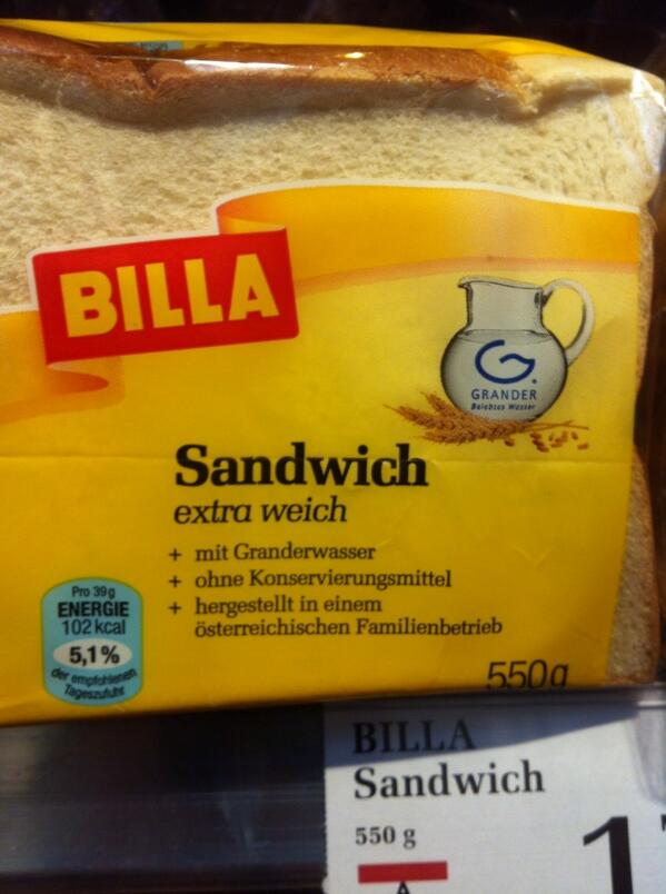 GranderWatch's tweet image. RT @MarleneAlten: Das #wtf des Tages geht an... #Billa! #grander