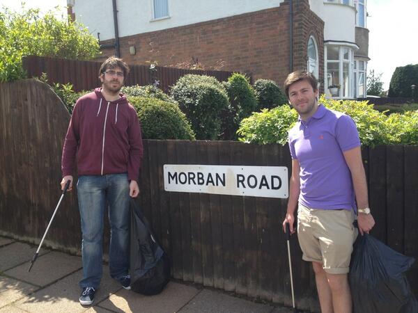 Aylestone's tweet photo. Litter pick gone well this morning. Thanks @SimonWhelband @connarmcbain Euan and others. Another one to come soon http://t.co/Ma3oaea5MK