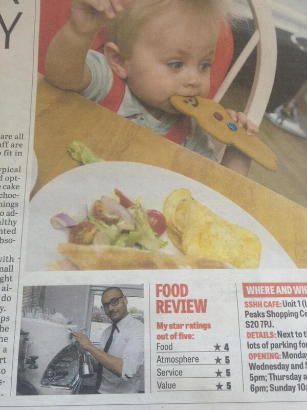 Shhhh coffee shop review look for it in today’s Sheffield Star !!!!