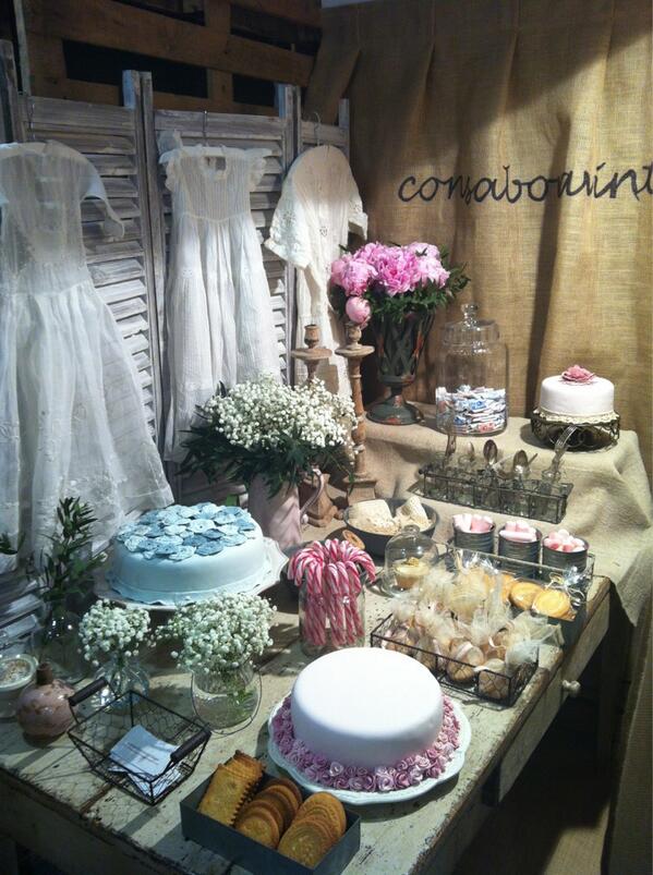 DiyShow's tweet photo. <3 RT @100madewithlove: Uno de los puestos más bonitos del @DiyShow con sabor a vintage #DIYShow http://t.co/LgXPXkdry5